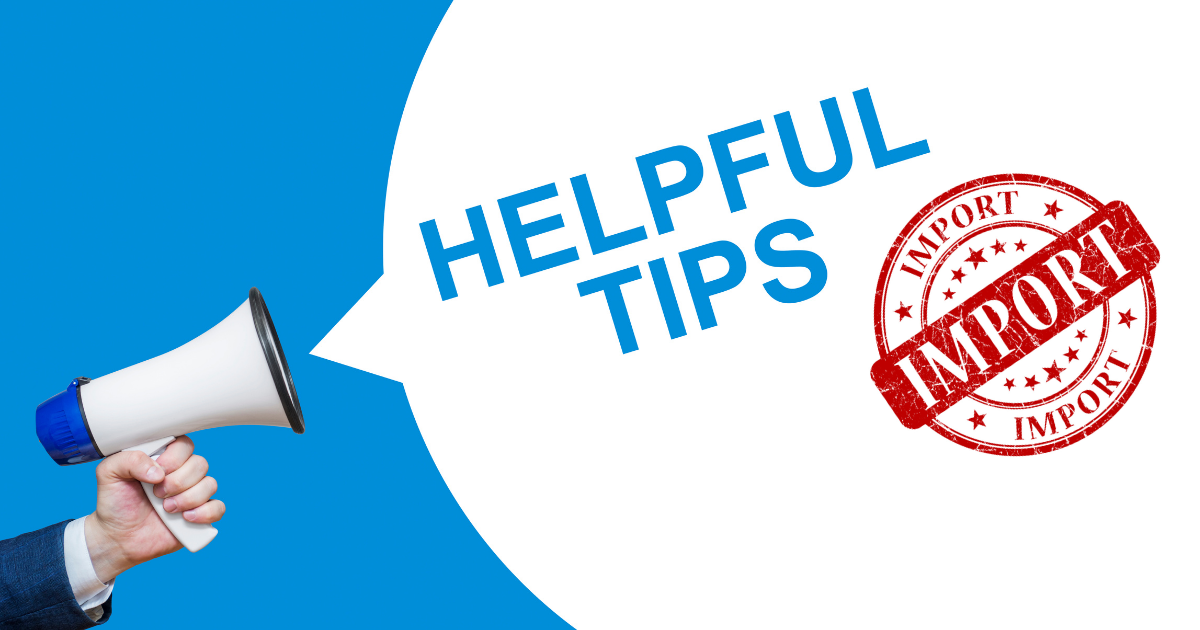 ทริคสำหรับนำเข้า